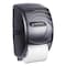 San Jamar Duett Standard Bath Tissue Dispenser, Oceans, 7 1/2 x 7 x 12 3/4, Black Pearl R3590TBK - alternate 3